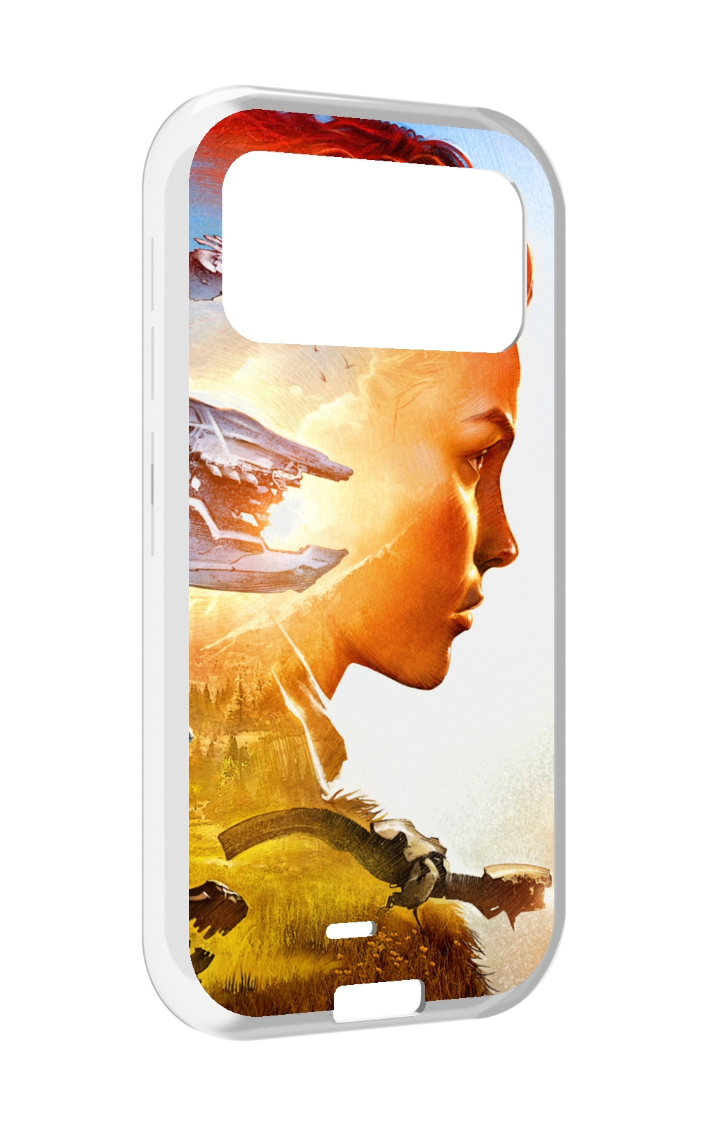 

Чехол MyPads Horizon Zero Dawn art для Oukitel F150 H2022, Прозрачный, Tocco