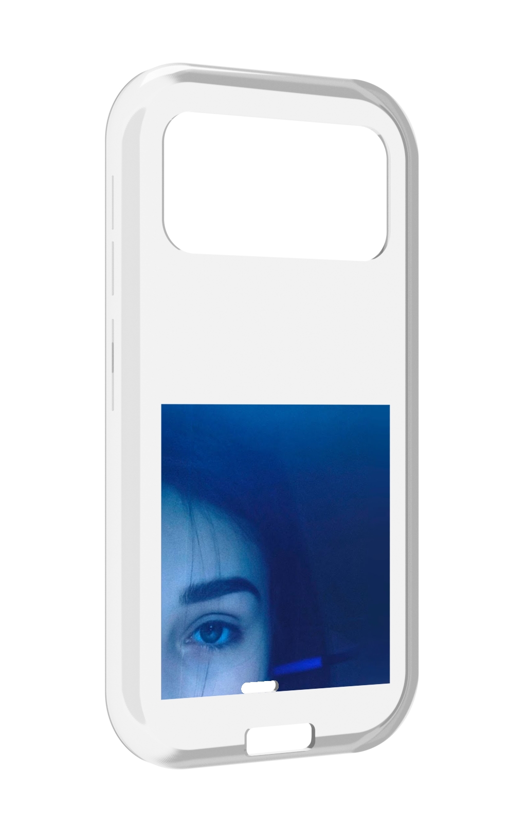 

Чехол MyPads Hate Love face для Oukitel F150 H2022, Прозрачный, Tocco