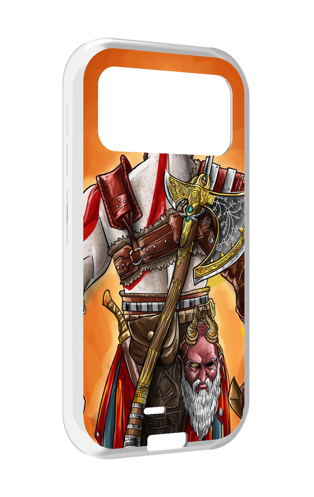 

Чехол MyPads God of War для Oukitel F150 H2022, Прозрачный, Tocco