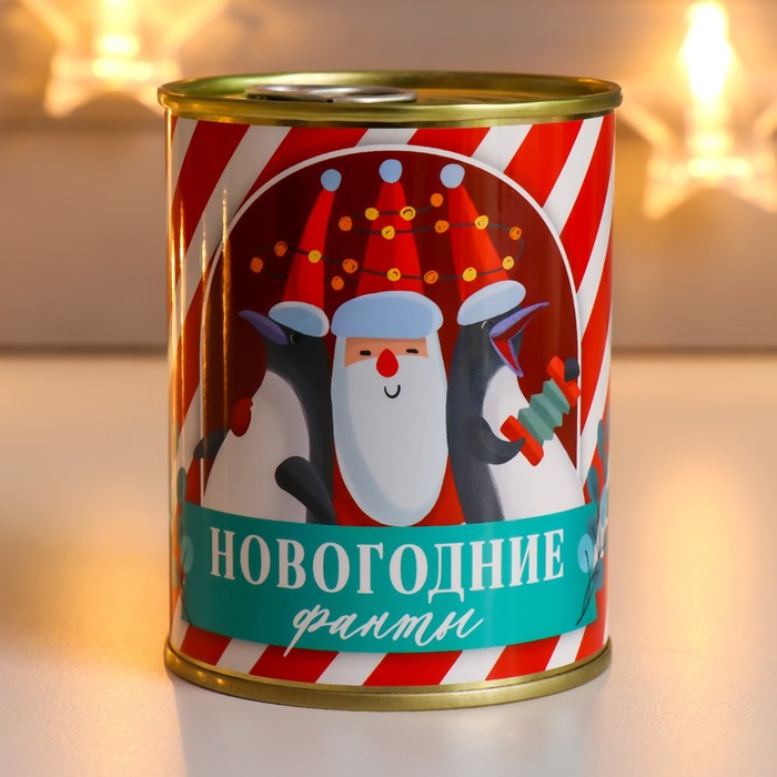

Сувенир банка "Новогодние фанты", Разноцветный