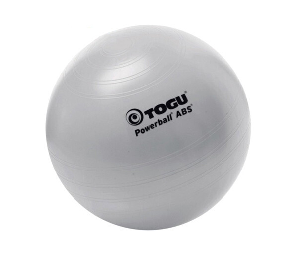 Гимнастический мяч TOGU ABS Powerball 65 серебряный