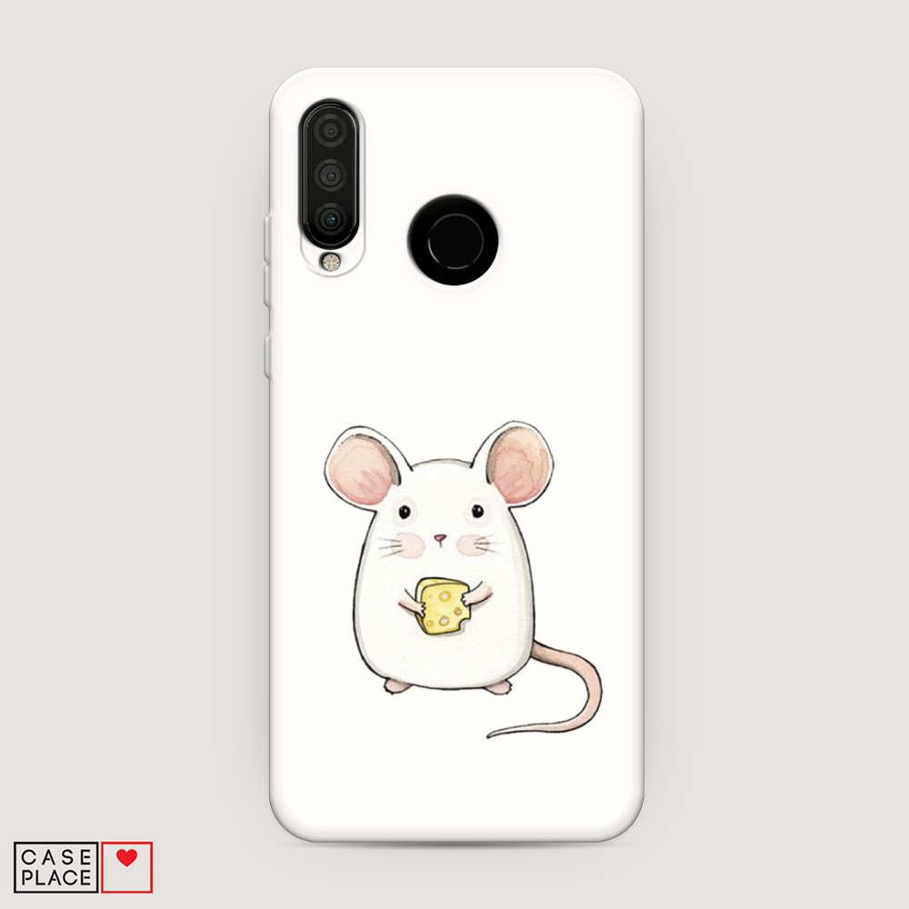 

Матовый силиконовый чехол "Листья папоротника рамка" на Huawei P30
