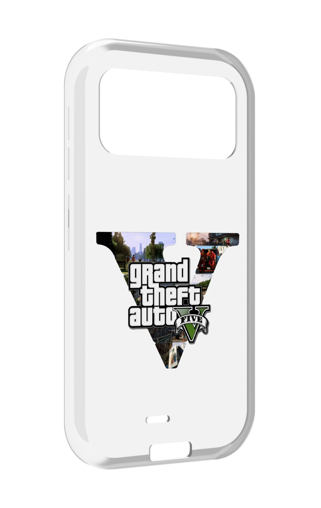

Чехол MyPads GTA 5 логотип для Oukitel F150 H2022, Прозрачный, Tocco