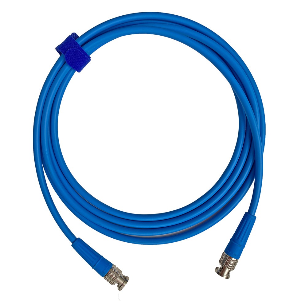 фото Кабель коаксиальный bnc - bnc gs-pro 6g sdi bnc-bnc mob blue 50.0m