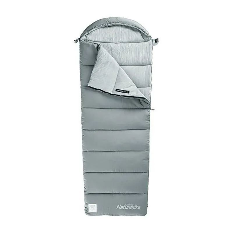 Спальный мешок Naturehike M400 серый, без молнии