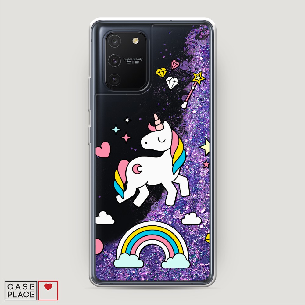 

Чехол Awog на Samsung Galaxy A91/S10 Lite "Принцесса единорог", Разноцветный, 29992-1