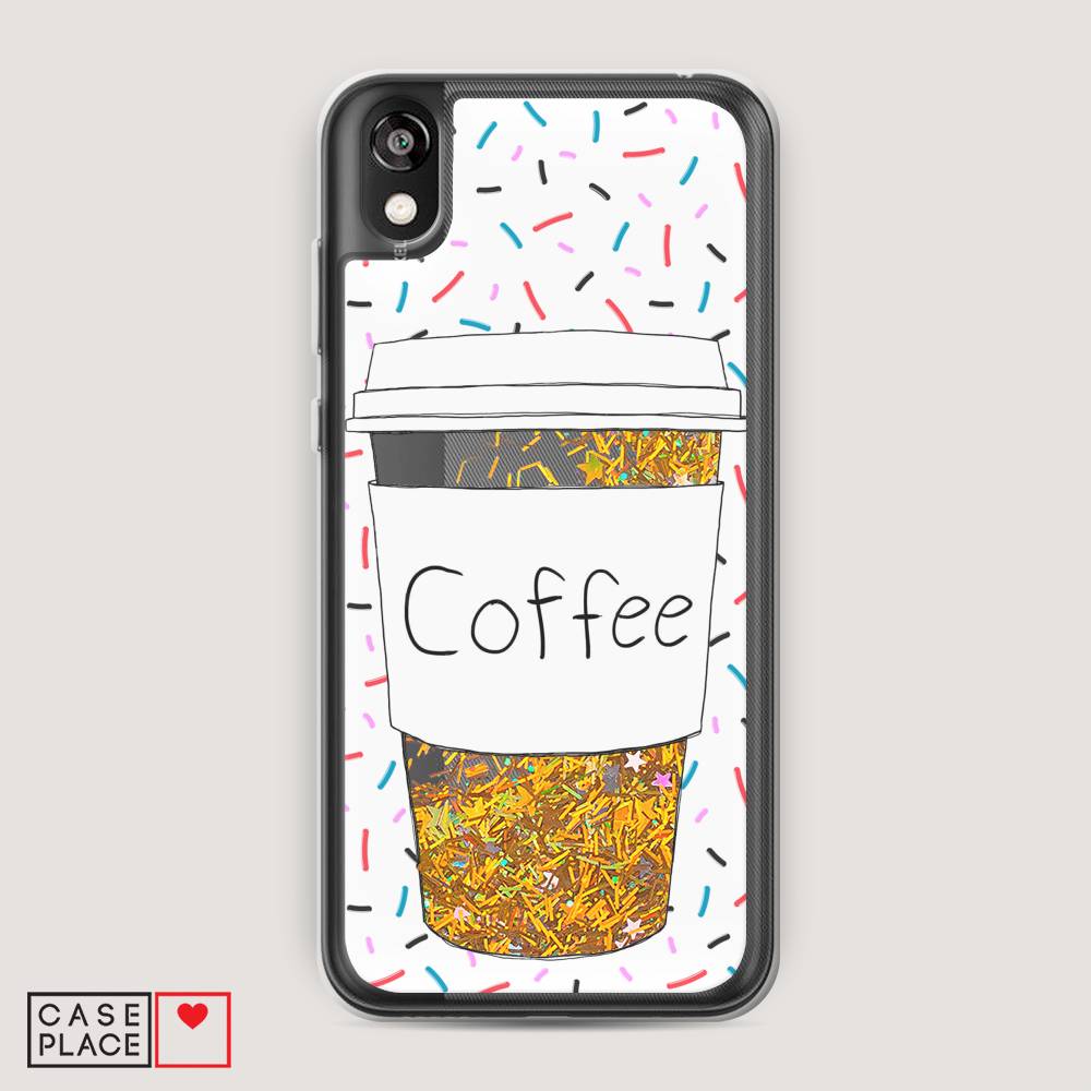 

Чехол Awog "Coffee прозрачный стакан" для Honor 8S Prime