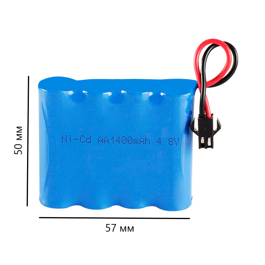 

Аккумулятор ULIKE для радиоуправляемых игрушек NI-CD AA 48V 1400mAh SM YP