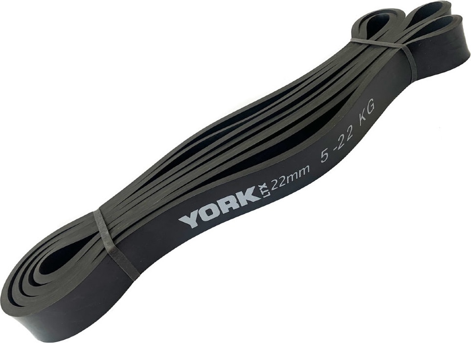 фото Эспандер-резиновая петля "york" crossfit 2080х4.5х22мм (черный) (rblx-203/b34955)