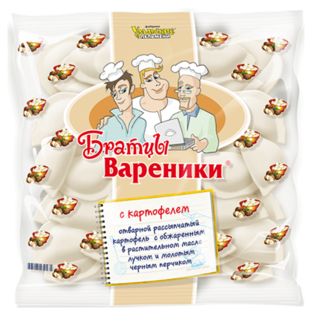 

Вареники Уральские Пельмени Братцы с картофелем 350 г