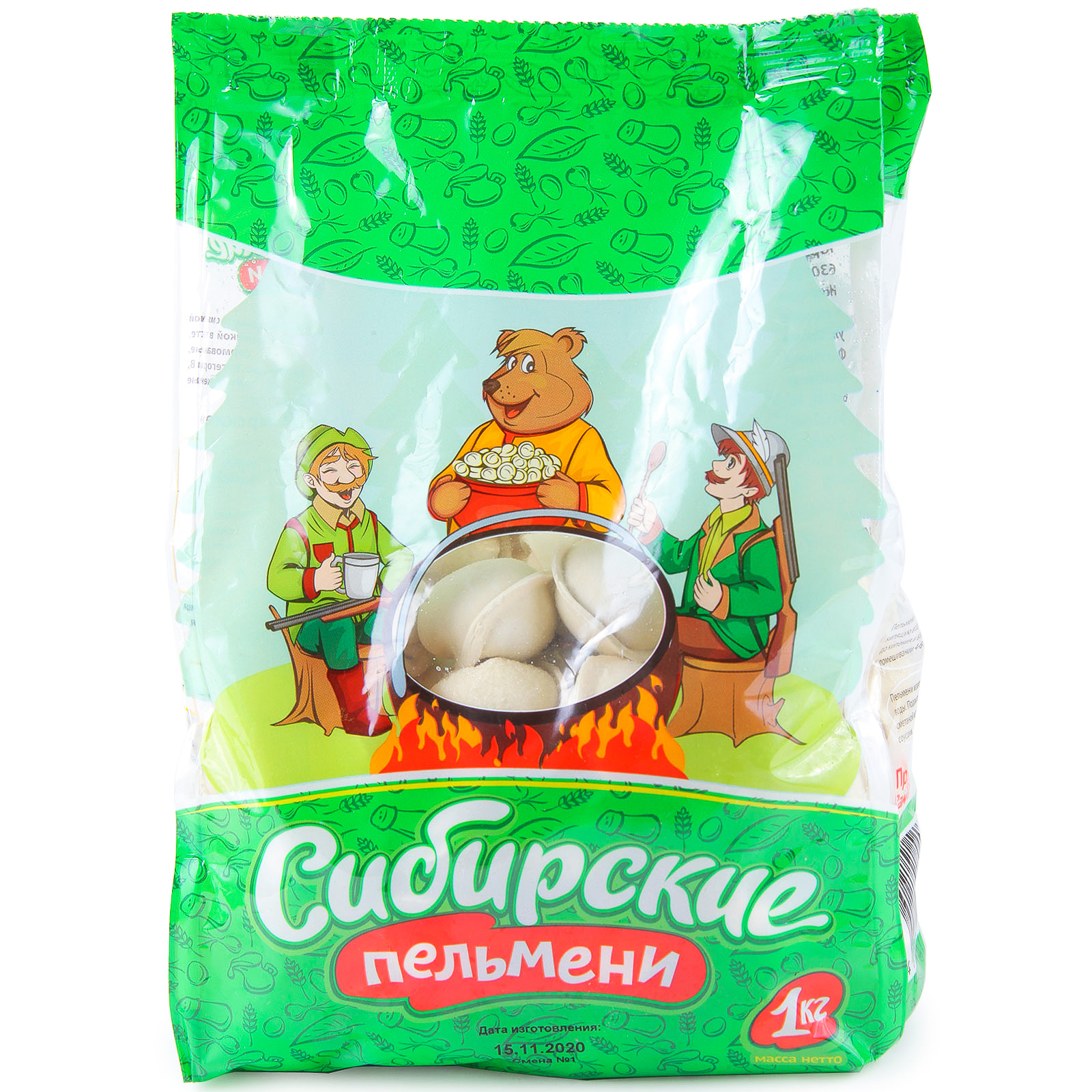 

Пельмени Торговая площадь Сибирские 1000 г