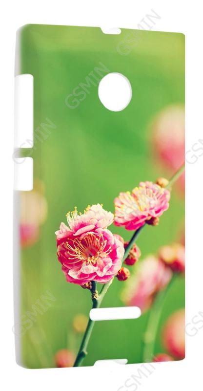 

Чехол NoBrand для Microsoft Lumia 532 Дизайн 72, Белый