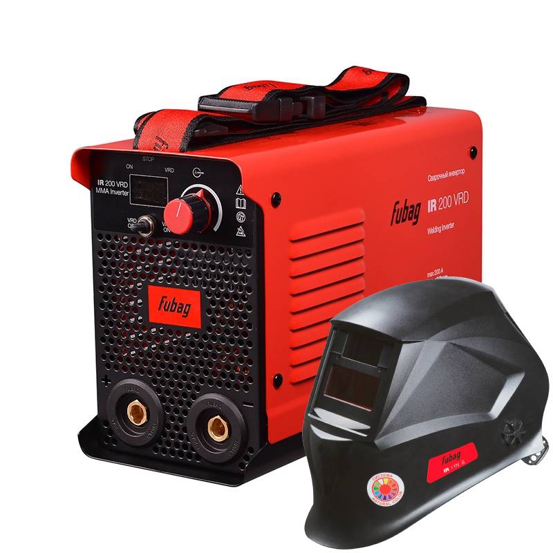 

Сварочный аппарат FUBAG IR 200 VRD + маска "Хамелеон" IR 11N S, 41328_38071