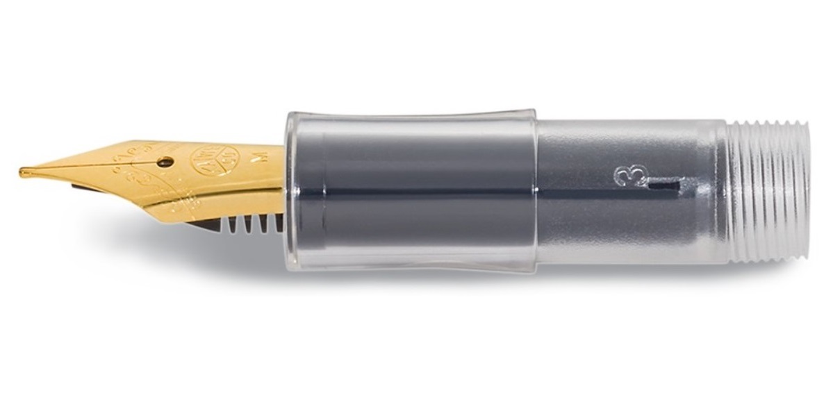 

Пишущий узел Kaweco "Classic", BB 1,3 мм, цвет: прозрачный, золотой
