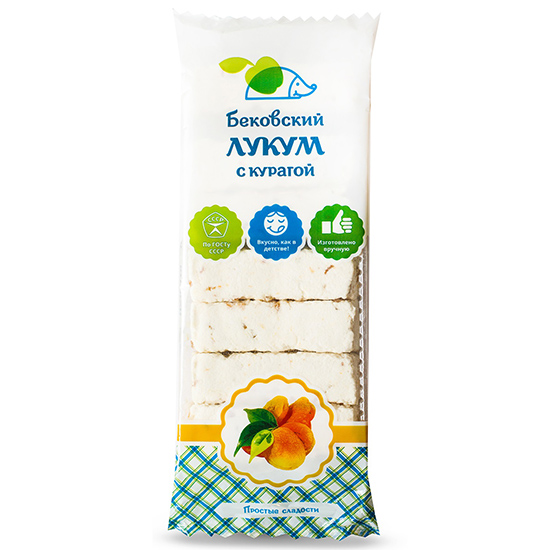 

Лукум Бековские сладости с курагой 250 г