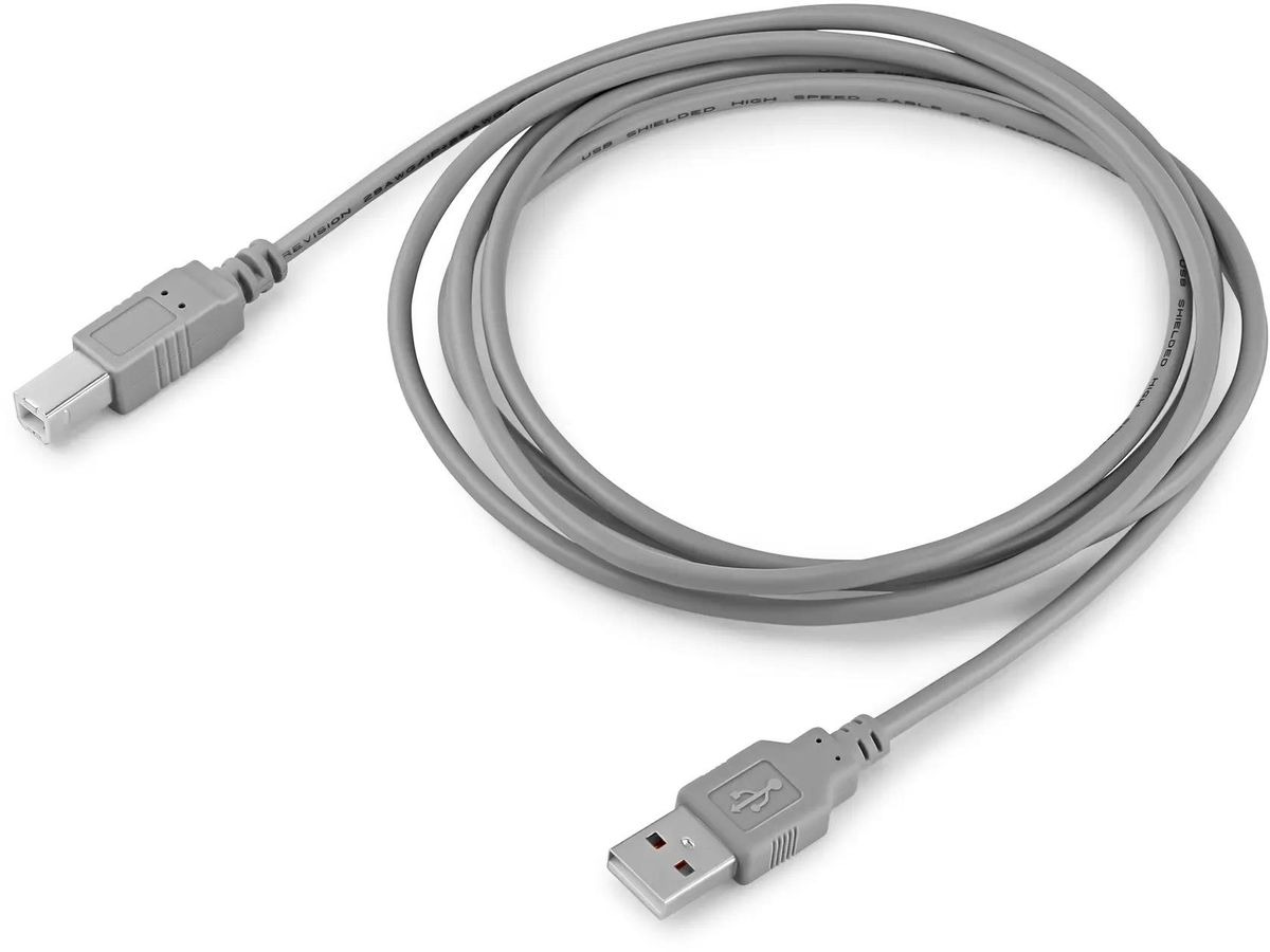 

Кабель USB2.0 Buro USB Am - USB Bm, 1.8м, блистер, серый bhp ret usbbm18, Кабель USB2.0 Buro USB A(m) - USB B(m), 1.8м, блистер, серый [bhp ret usb_bm18]