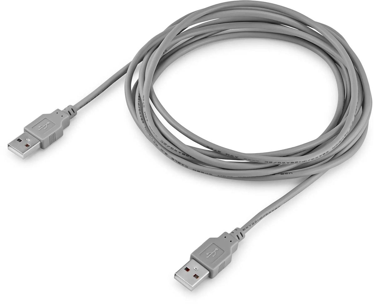 

Кабель USB2.0 Buro USB Am - USB Am, 3м, блистер, серый bhp ret usbam30, Кабель USB2.0 Buro USB A(m) - USB A(m), 3м, блистер, серый [bhp ret usb_am30]