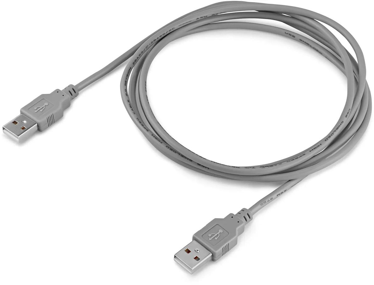

Кабель USB2.0 Buro USB Am - USB Am, 1.8м, блистер, серый bhp ret usbam18, Кабель USB2.0 Buro USB A(m) - USB A(m), 1.8м, блистер, серый [bhp ret usb_am18]