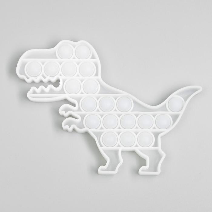 фото Pop it вечная пупырка игрушка антистресс динозавр тираннозавр ripoma
