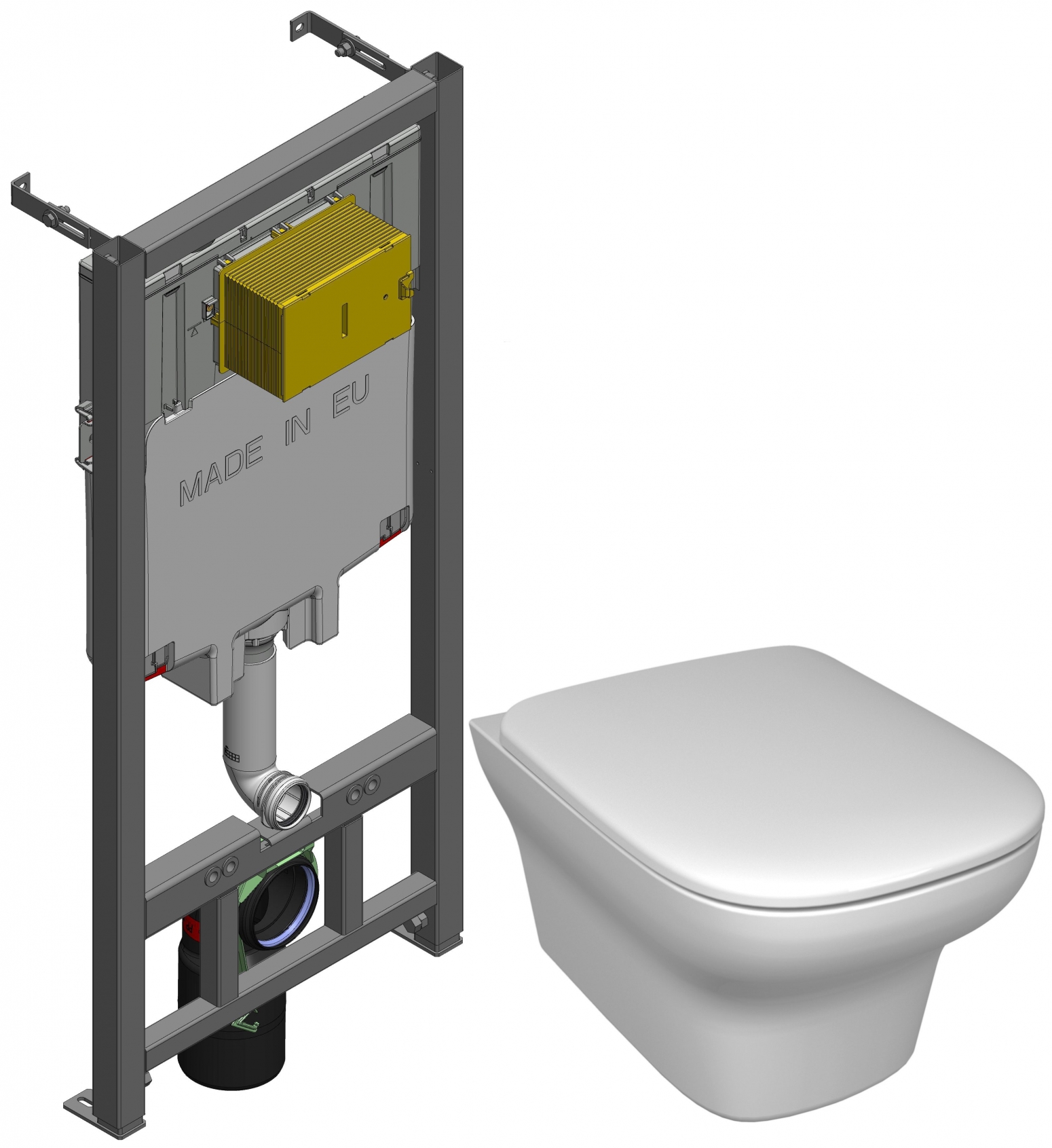 Комплект Jacob Delafon Vox E21772RU-00