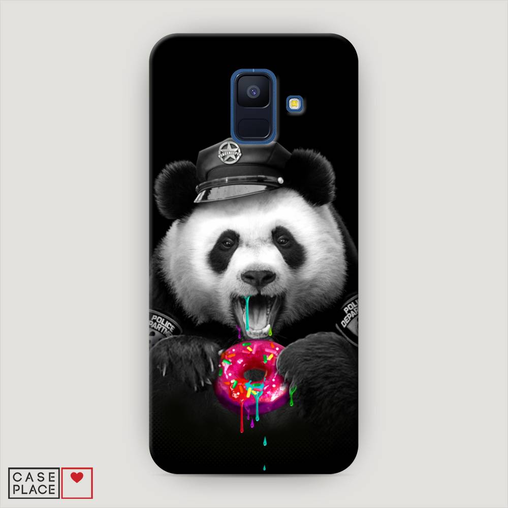 

Чехол Awog "Панда police" для Samsung Galaxy A6