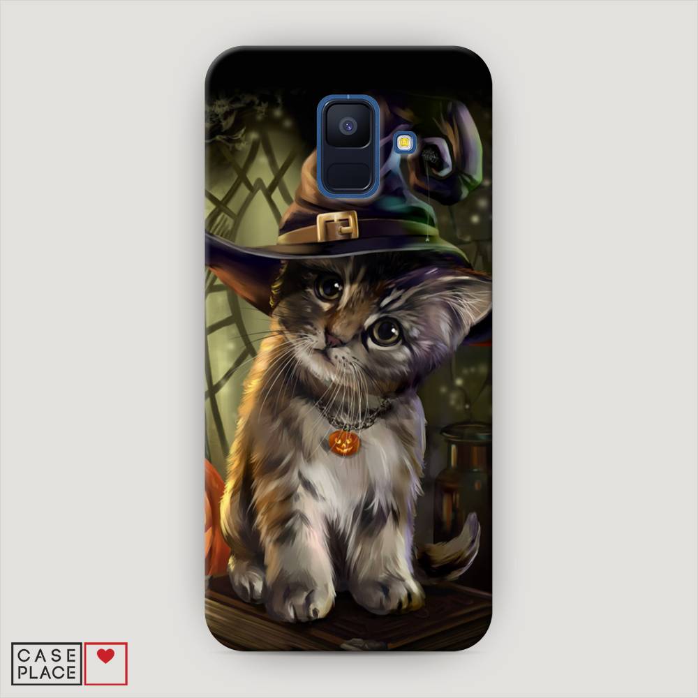 

Чехол Awog "Кот на Хэллоуин" для Samsung Galaxy A6