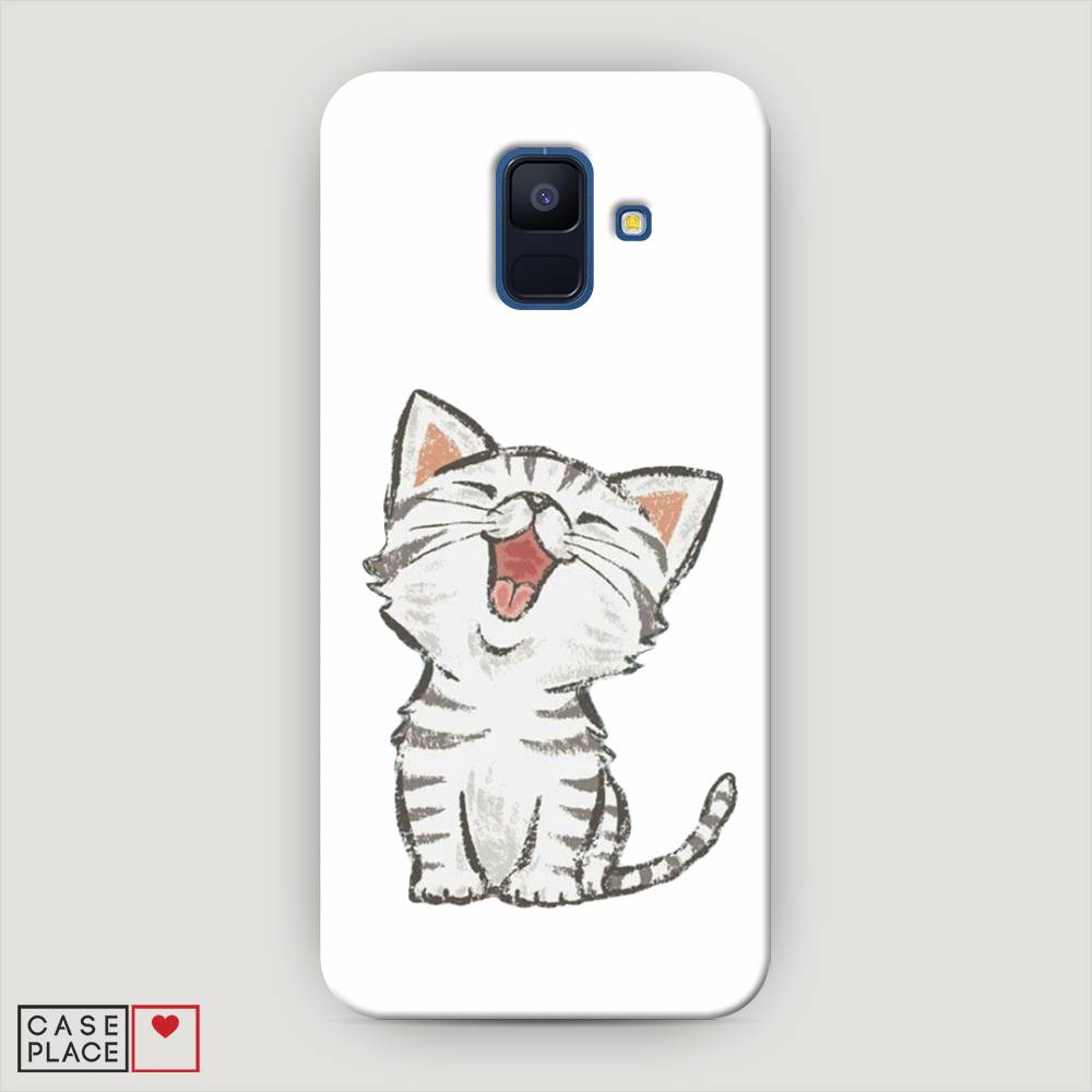 

Чехол Awog "Котенок рисованный" для Samsung Galaxy A6