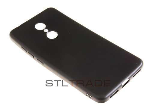 Силиконовый чехол TPU Case Металлик для Xiaomi Redmi 5 черный