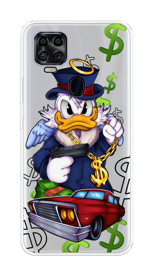 

Чехол на ZTE Blade V2020 "Scrooge McDuck with a Gold Chain", Красный;синий;белый, 134350-6