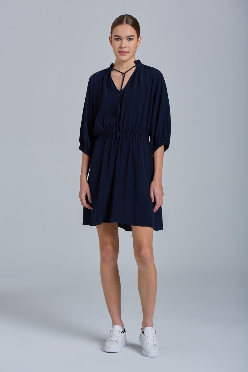 

Платье женское GANT 4503176 синее 38 EU, Синий, 4503176