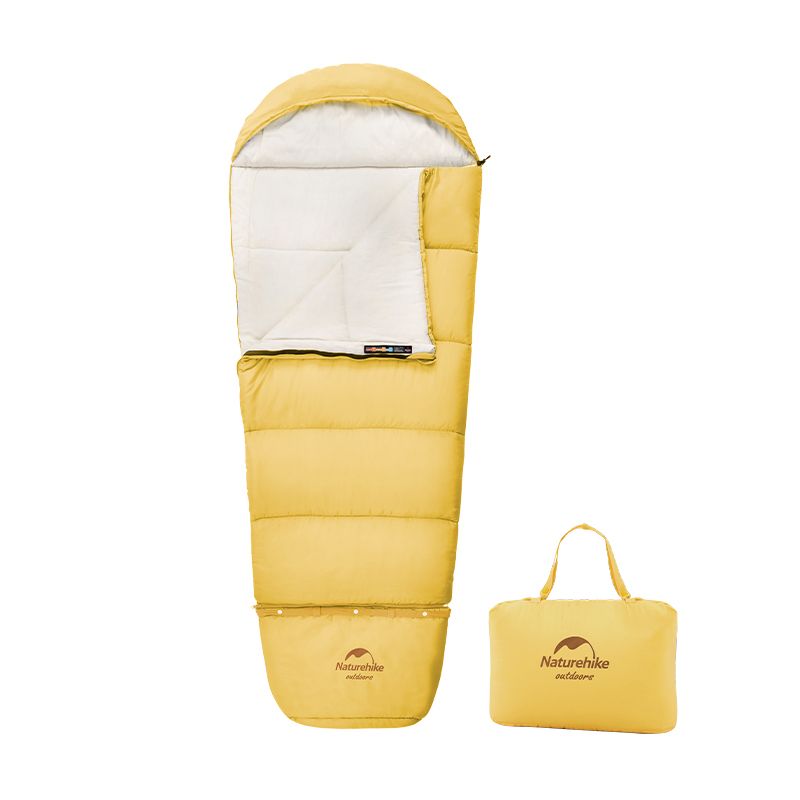 фото Спальный мешок naturehike детский, жёлтый