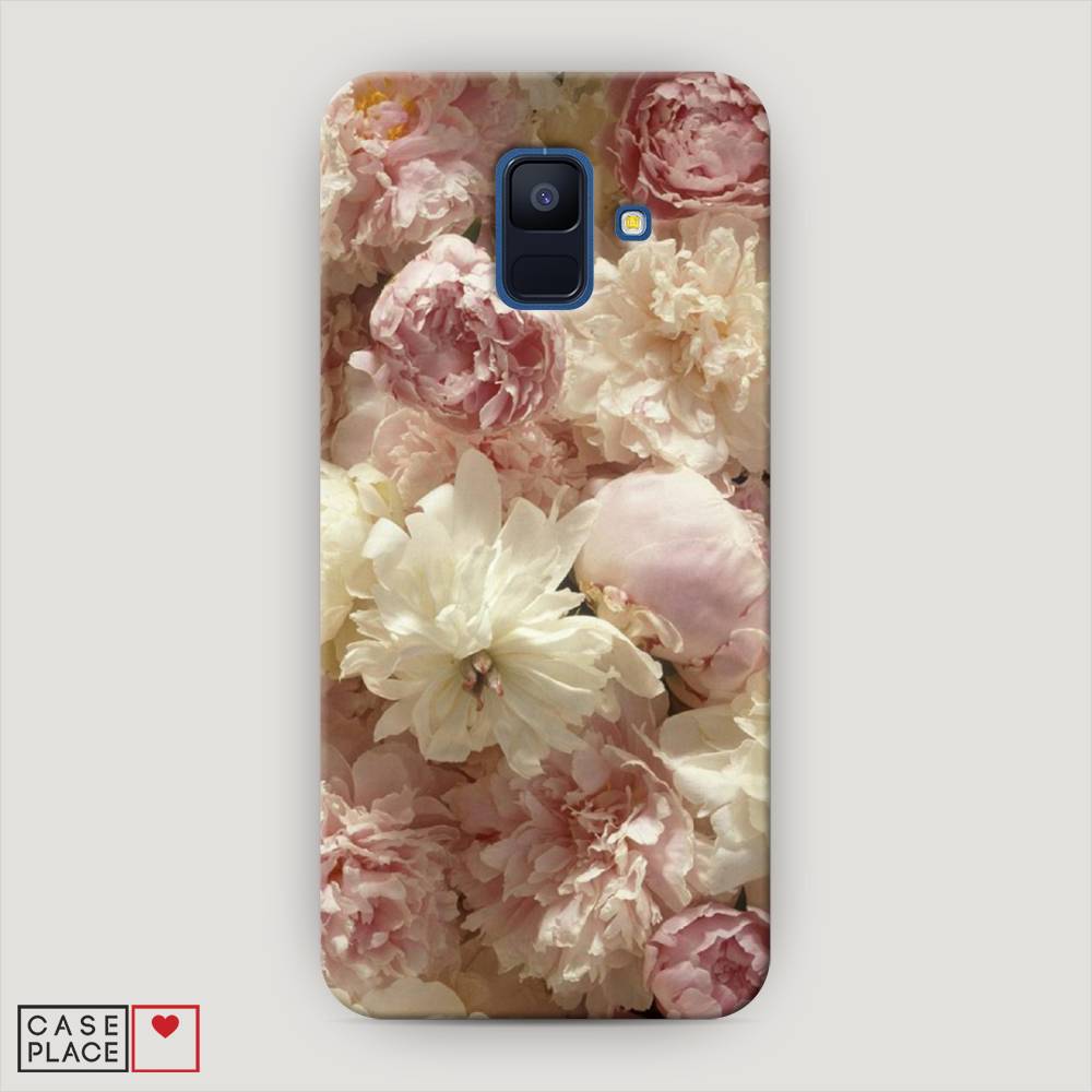 

Чехол Awog "Пионы светлые" для Samsung Galaxy A6