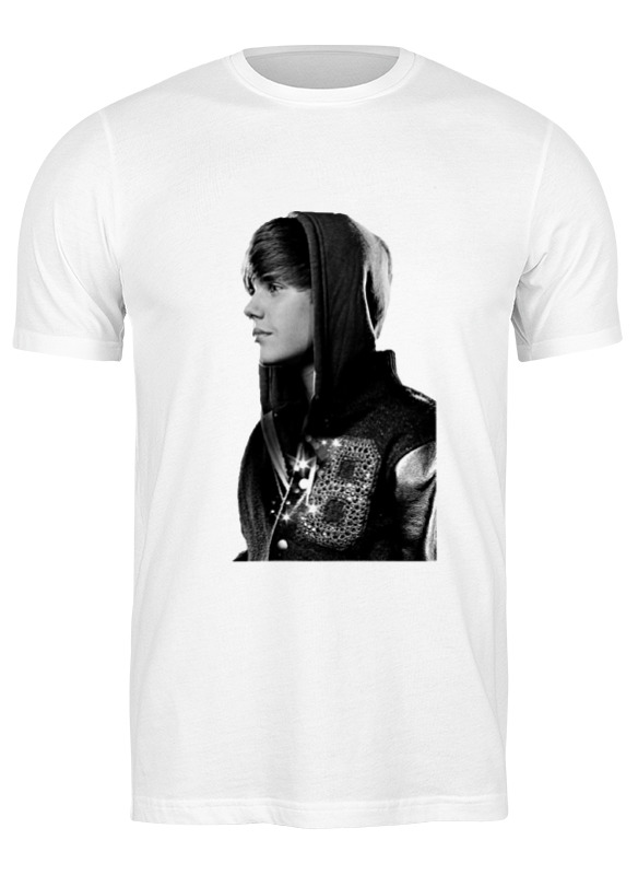 

Футболка мужская Printio Justin bieber белая 2XL, Белый, Justin bieber