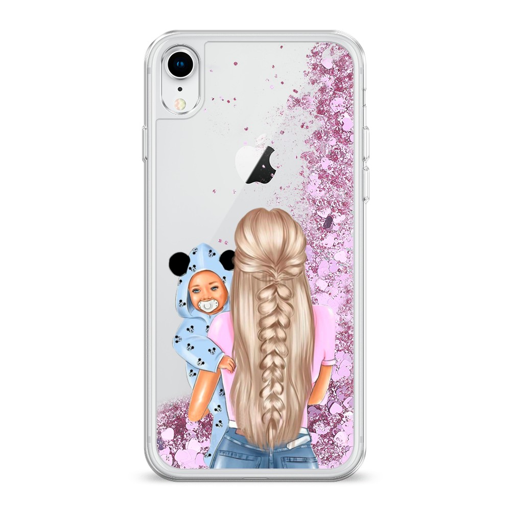 

Чехол Awog на Apple iPhone XR (10R) / Айфон XR (10R) "Молодая мама", 12094-1