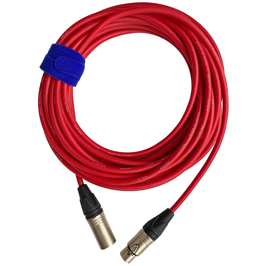 фото Кабель аудио 1xxlr - 1xxlr gs-pro xlr3f-xlr3m red 10.0m