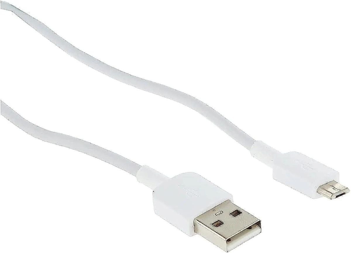 Кабель PREMIER 5-943 1.0W,  micro USB m -  USB-A,  1м,  белый