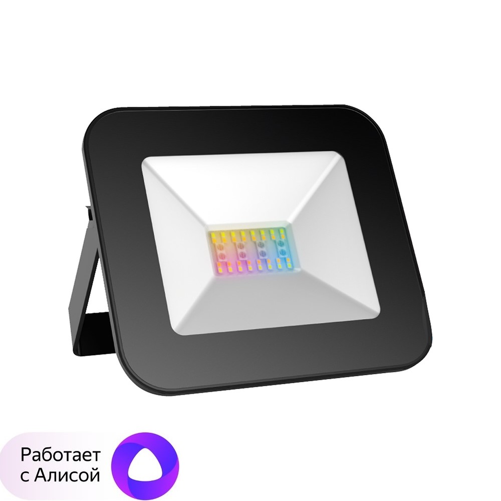 

Прожектор диодный Gauss Smart home 20 Вт RGBW IP65 Wi-Fi