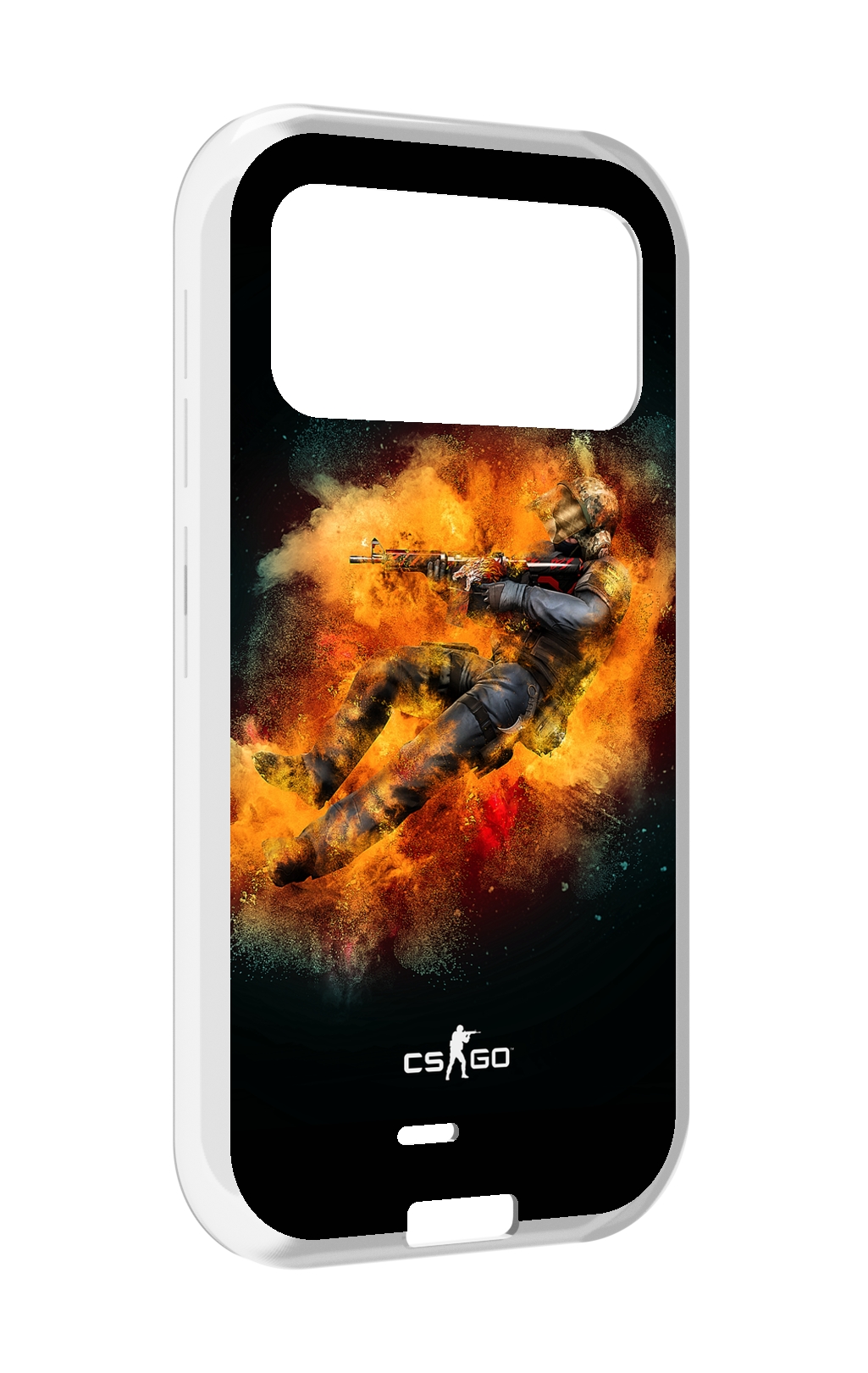 

Чехол MyPads CS-go-Контр-террорист мужской для Oukitel F150 H2022, Прозрачный, Tocco