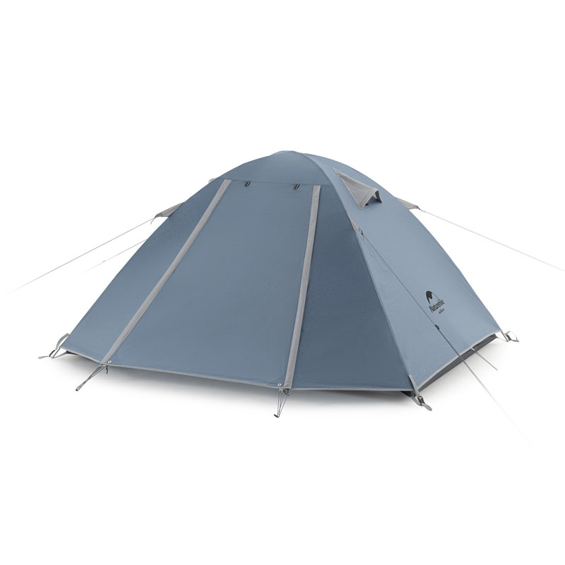Палатка Naturehike с алюминиевыми дугами, на 3 человека, тёмно-синяя