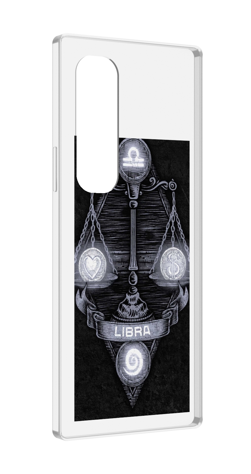 

Чехол MyPads знак зодиака весы 2 для Samsung Galaxy Z Fold 4 (SM-F936), Прозрачный, Tocco