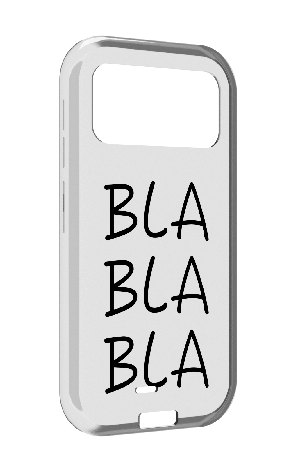 

Чехол MyPads Bla-Bla для Oukitel F150 H2022, Прозрачный, Tocco