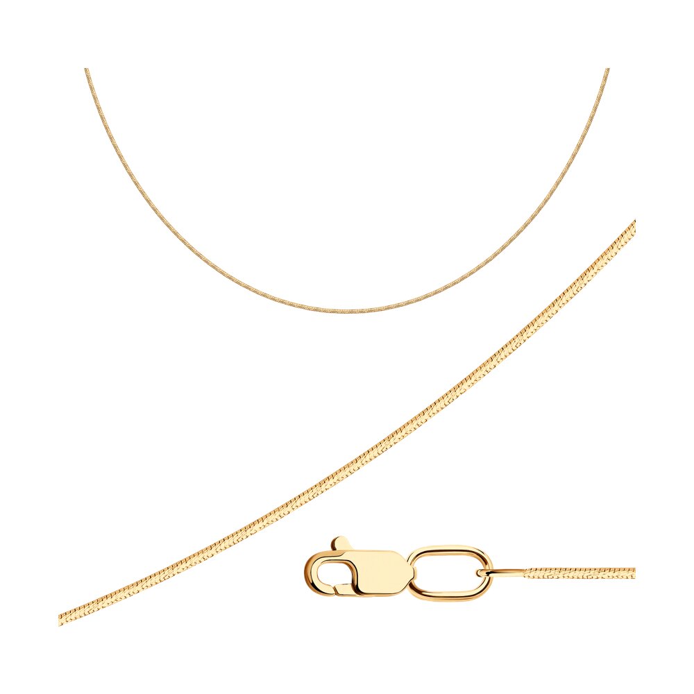 

Цепочка из серебра 45 см SOKOLOV 988010300-37, 988010300-37