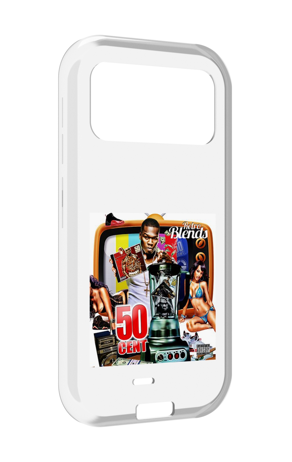 

Чехол MyPads 50 Cent - Retro 50 Cent Blends для Oukitel F150 H2022, Прозрачный, Tocco