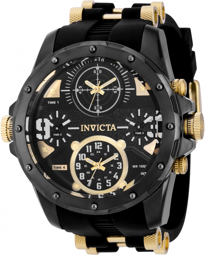 

Наручные часы мужские INVICTA 39358 черные, 39358