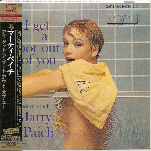 

Marty Paich: I Get a Boot Out of You (1 CD), 1 CD