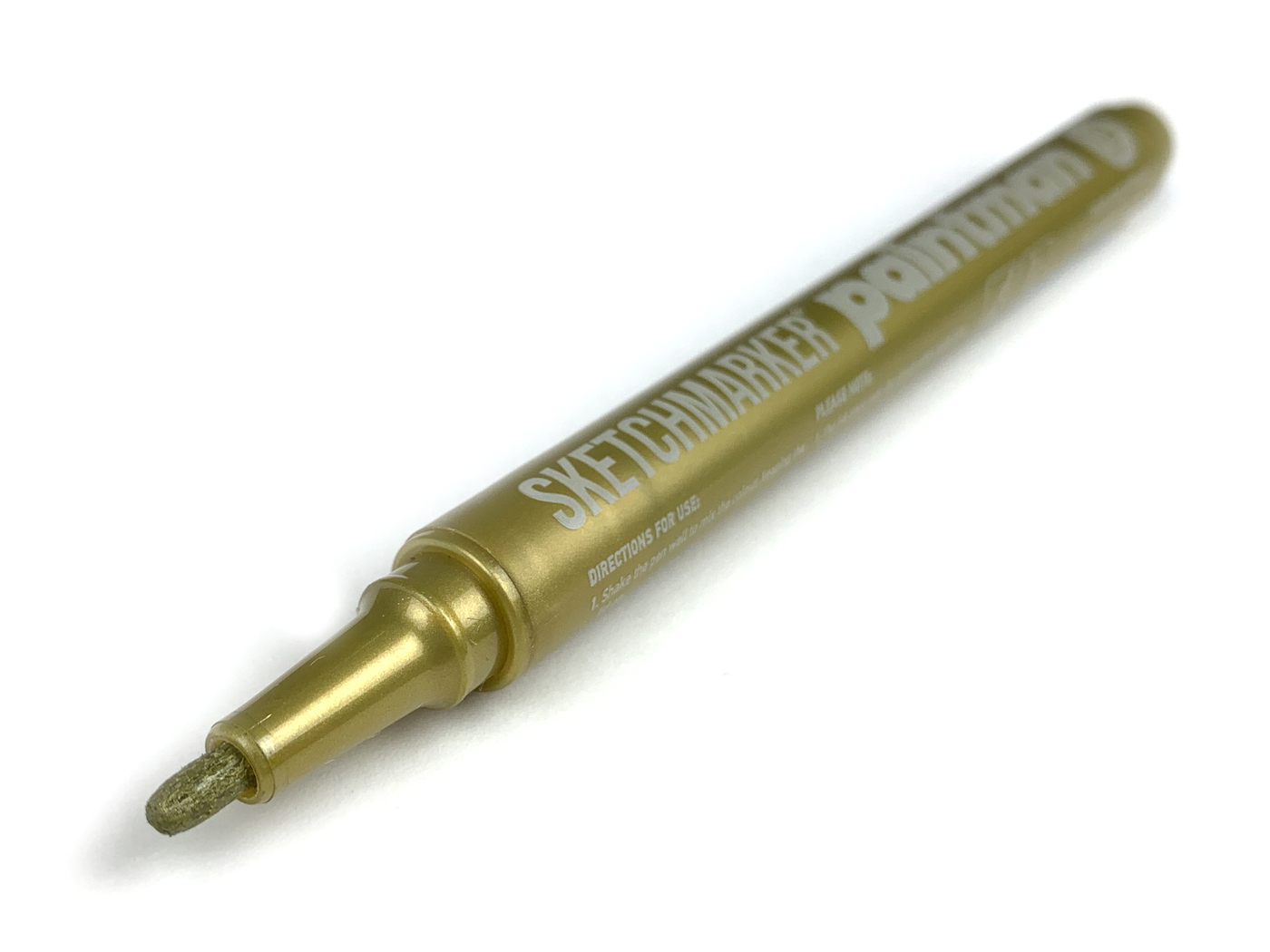 

Маркер пигментный SKETCHMARKER Paintman 1мм цвет золотой, Золотистый, Paintman