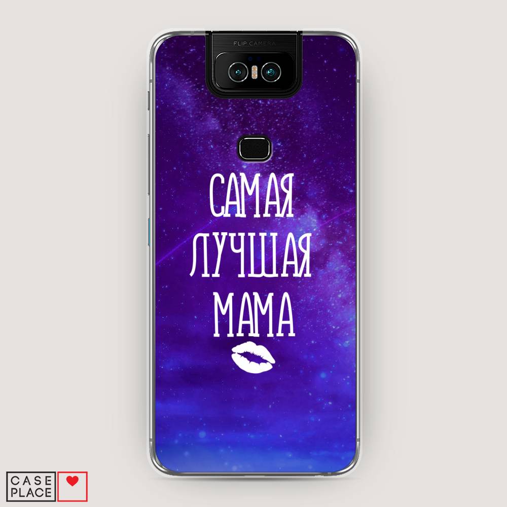 фото Чехол awog "лучшая мама" для asus zenfone 6 zs630kl