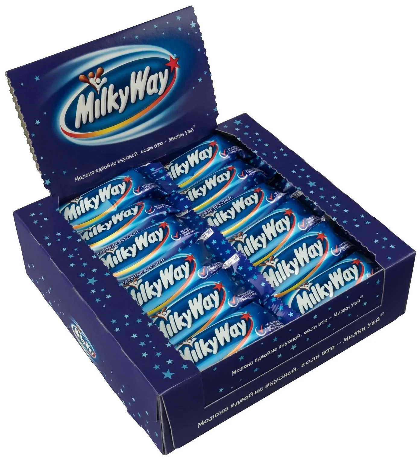 Шоколадный батончик Milky Way, 36шт по 26г