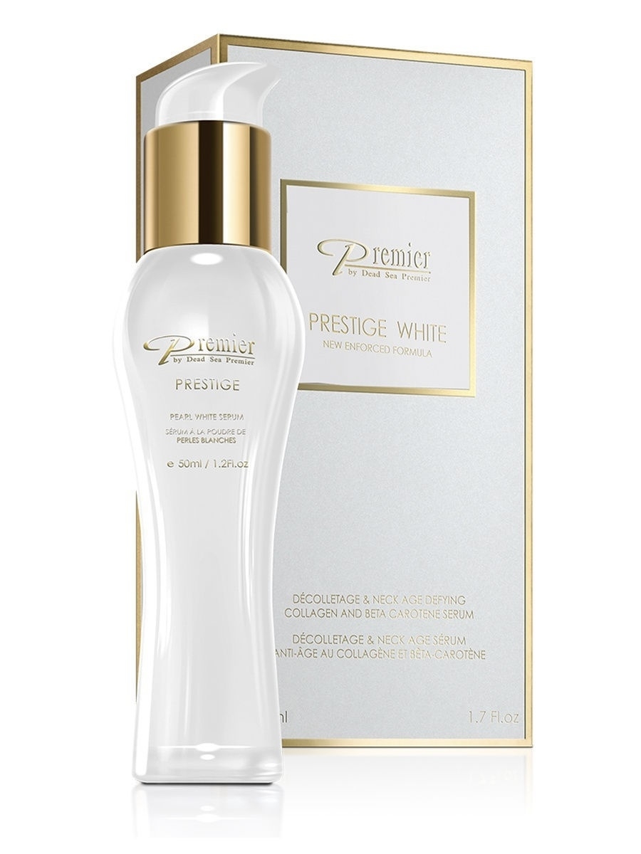 фото Сыворотка отбеливающая premier dead sea prestige white pearl serum