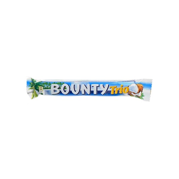 Шоколадный батончик Bounty Trio , 24 шт по 82,5 г